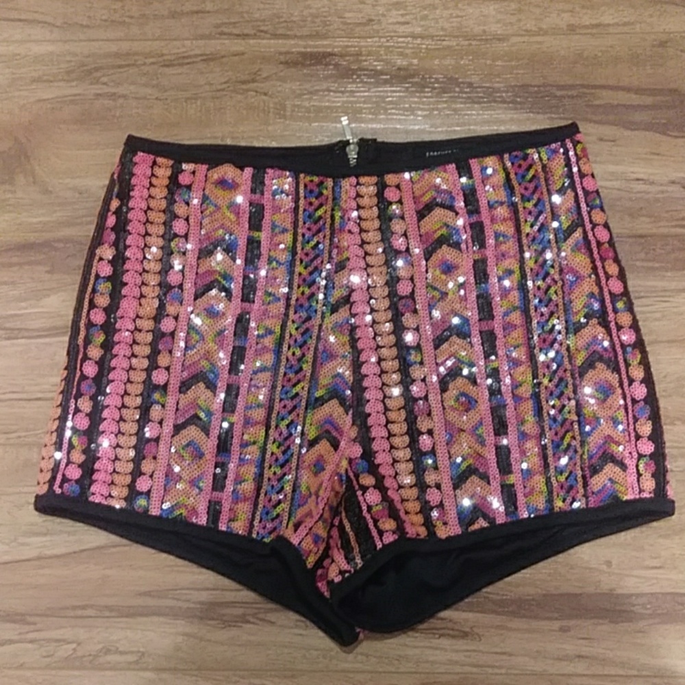 Forever 21 sequin shorts
